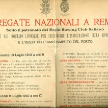 Celebrazioni per l'inaugurazione della linea ferroviaria Livorno-Cecina, 1910.
